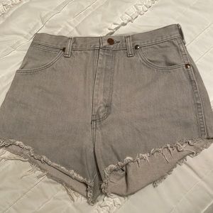 Wrangler jean shorts
